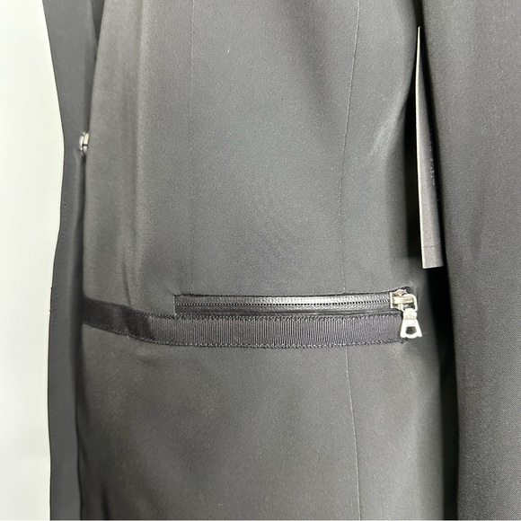 Elie Tahari Black Professional Career Fitted Madeline Jacket Blazer 10 NWT! $398 - Picture 4 of 10